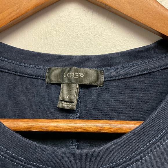 EUC J.Crew Striped T-Shirt Dress Size Small - Picture 4 of 8